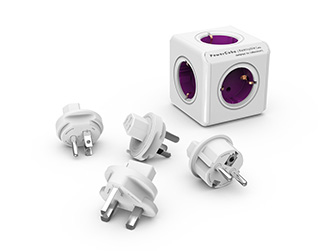 [000000758] POWERCUBE REWIRABLE PLUGS PURPLE 1600/DERWPC