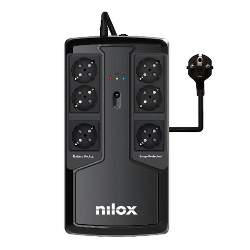 [000000812] NILOX SAI PREMIUM LINE INTERACTIVE 850 VA NXGCLIO8501X5V2
