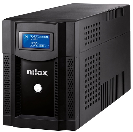 [000000818] NILOX UPS PREMIUM LINE INTERACTIVE SINEWAVE 2000VA NXGCLISW2K2X7V2