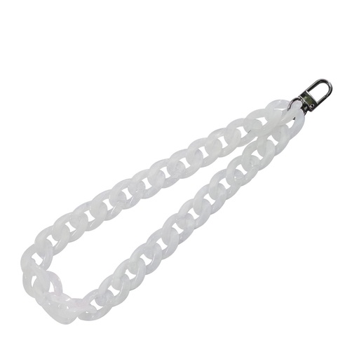 [000000834] CELLY FASTENING CORD WHITE JEWELMARBLEWH
