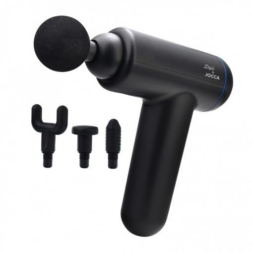 [000000844] JOCCA MASSAGE GUN 6 SPEEDS + 4 HEADS 1587