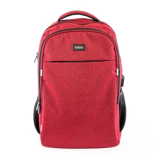[000000854] NILOX STYLE BACKPACK 15.6" NXBK042 RED