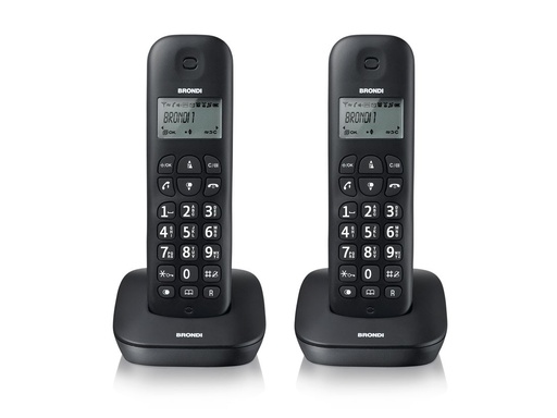 [000000897] BRONDI GALA TWIN CORDLESS BLACK