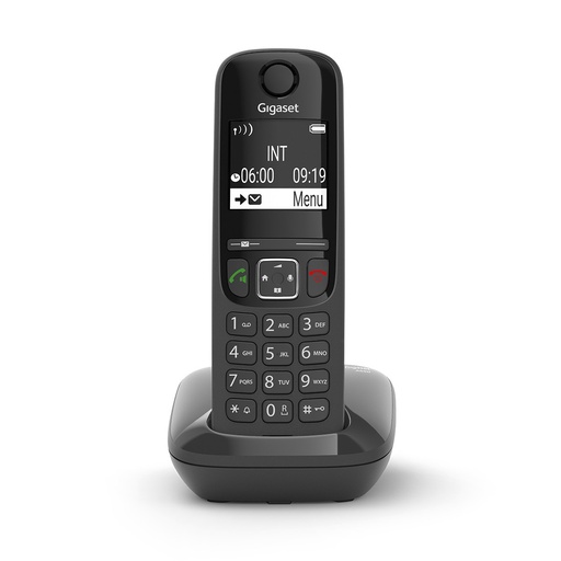 [000000902] GIGASET  WIRELESS PHONE AS690 BLACK (S30852-H2816-D201)