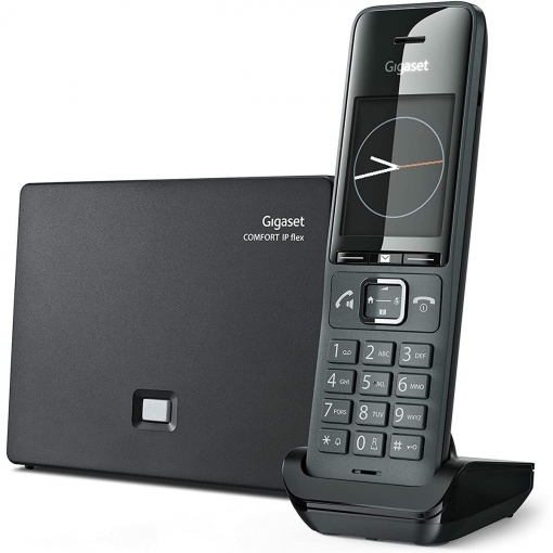 [000000931] GIGASET WIRELESS PHONE COMFORT 520 IP FLEX TITANIUM BLACK S30852-H3015-D203
