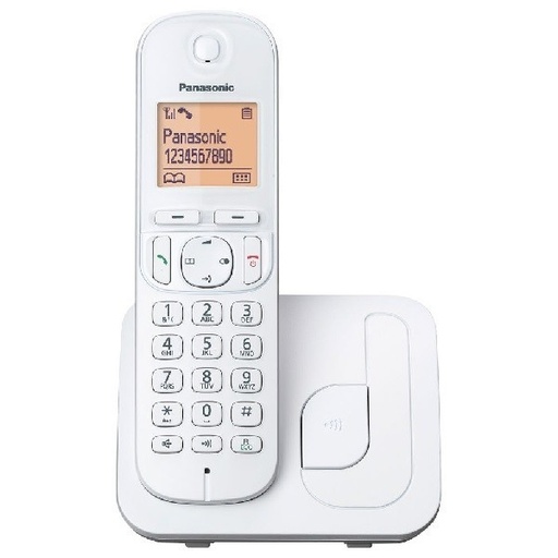 [000000943] PANASONIC WIRELESS TELEPHONE KX-TGC210SPW WHITE
