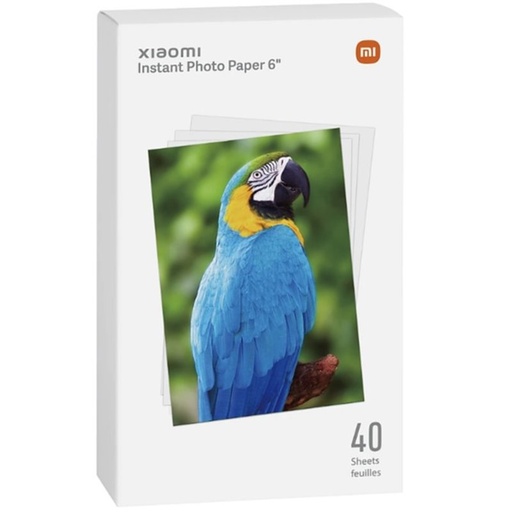 [000000980] XIAOMI MI INSTANT PHOTO PAPER 6"(40 SHEETS)