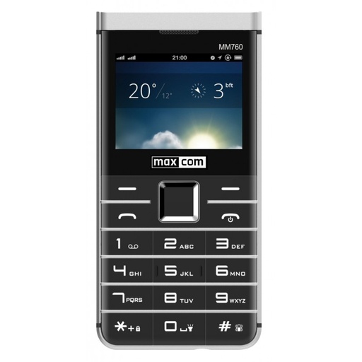 [000001110] MAXCOM GSM CLASSIC MM760 8+16MB BLACK
