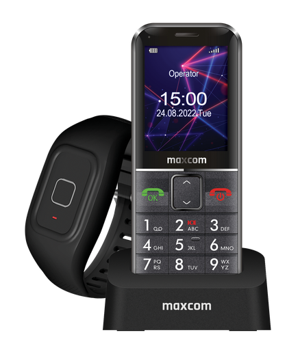 [000001119] MAXCOM GSM COMFORT SENIOR MM735 8+16MB BLACK