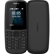 [000001133] NOKIA 105 2019 4MB DS BLACK OEM