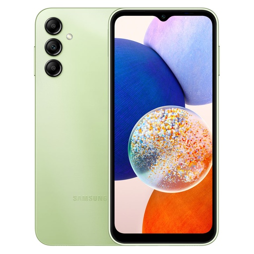 [000001211] SAMSUNG A14 SM-A145F 4+64GB DS 4G LIGHT GREEN (Op. sim free only welcome message)