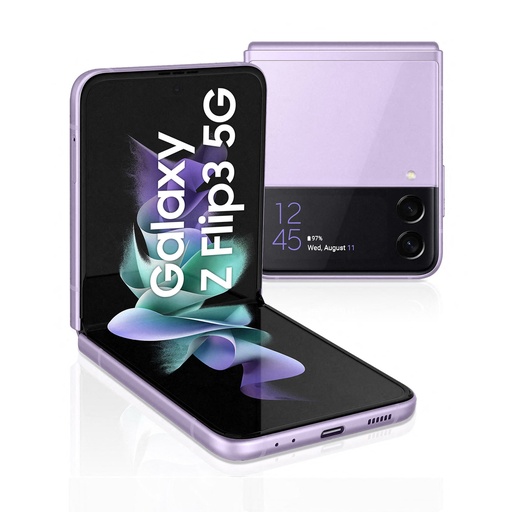 [000001246] SAMSUNG GALAXY Z FLIP 3 SM-F711B 8+256GB DS 5G LAVANDER OEM