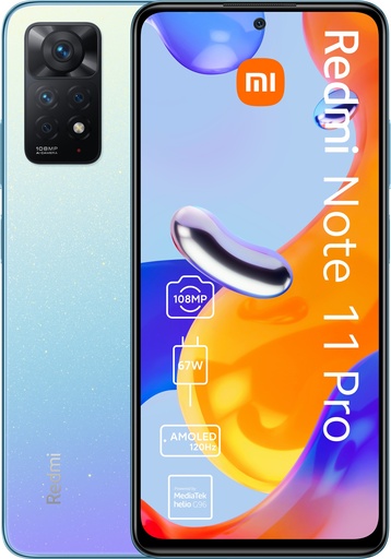 [000001343] XIAOMI REDMI NOTE 11 PRO 6+64GB DS 4G STAR BLUE OEM
