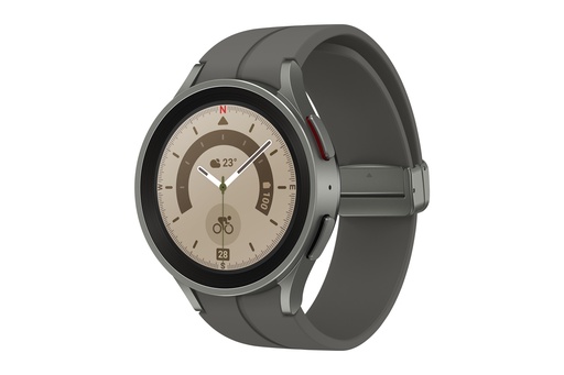 [000001425] SAMSUNG GALAXY WATCH 5 PRO SM-R925FZTAEUE 45MM GRAY TITANIUM LTE