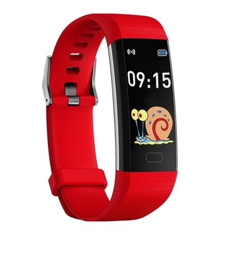 [000001442] SAVEFAMILY KIDS BAND SMARTWATCH RED SF-KBRED
