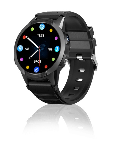 [000001444] SAVEFAMILY SLIM SMARTWATCH 4G BLACK SF-SLN4G