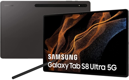 [000001572] SAMSUNG TAB S8 ULTRA SM-X906B 16+512GB 14.6" 5G LTE GRAPHITE