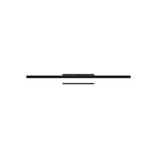 [000001866] LAMPARA APLIQUE CUARTO DE BAÑO LED 12 W, ALUMINIO COLOR NEGRO CON TEMPERATURA DE LUZ CALIDA 3000K. 58X13X7