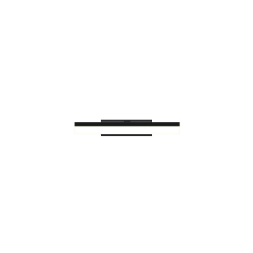 [000001872] LAMPARA APLIQUE CUARTO DE BAÑO LED 7 W, ALUMINIO COLOR NEGRO CON TEMPERATURA DE LUZ CALIDA 3000K. 36X12X6