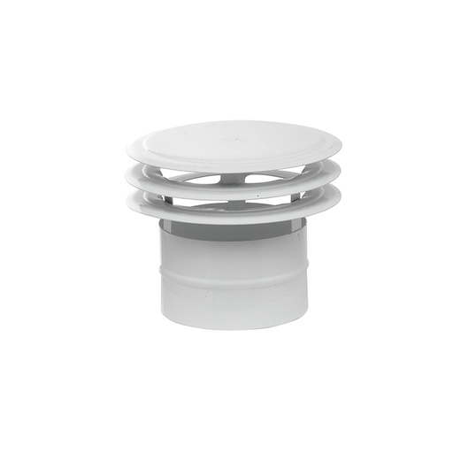 [000001883] DEFLECTOR DE VENTILACION ESMALTADO Ø100mm 3 DISCOS