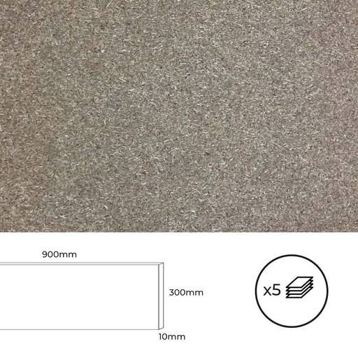 [000001904] SET 5 TABLEROS AGLOMERADO 900x300x10mm. BERTINI