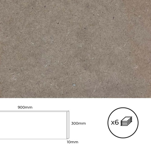 [000001910] SET 6 TABLEROS MDF 900x300x10mm. BERTINI