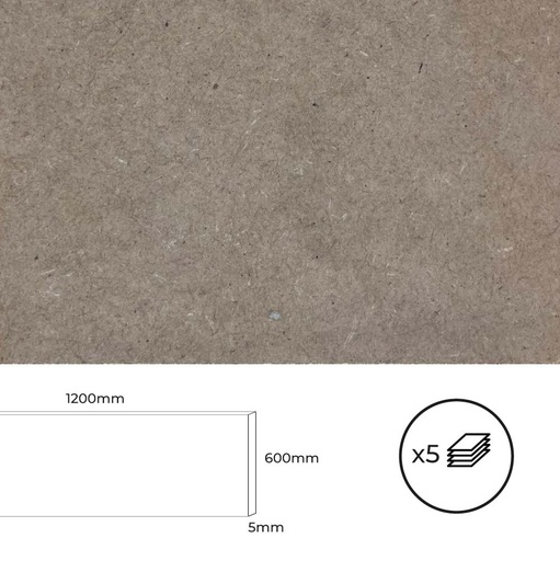 [000001912] SET 5 TABLEROS MDF 1200x600x5mm. BERTINI