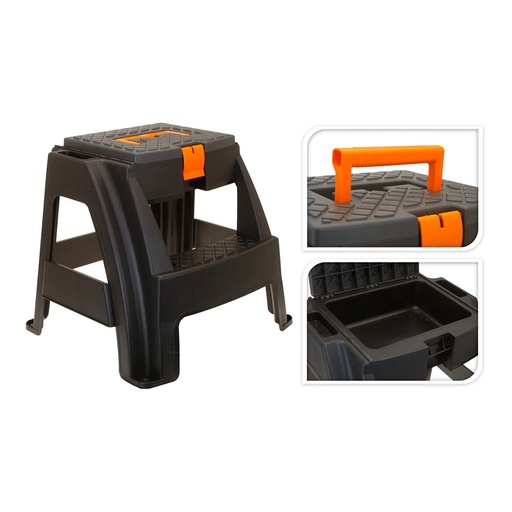 [000002020] TABURETE PORTAHERRAMIENTAS 475x420x430mm FX TOOLS