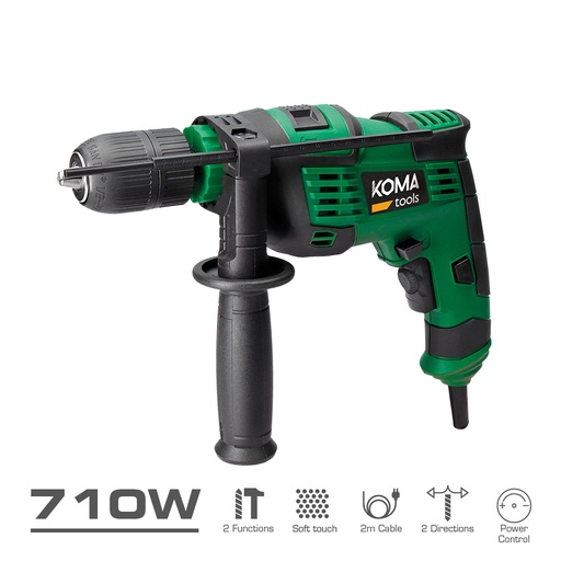 [000002040] TALADRO PERCUTOR 710W 29x20cm KOMA TOOLS