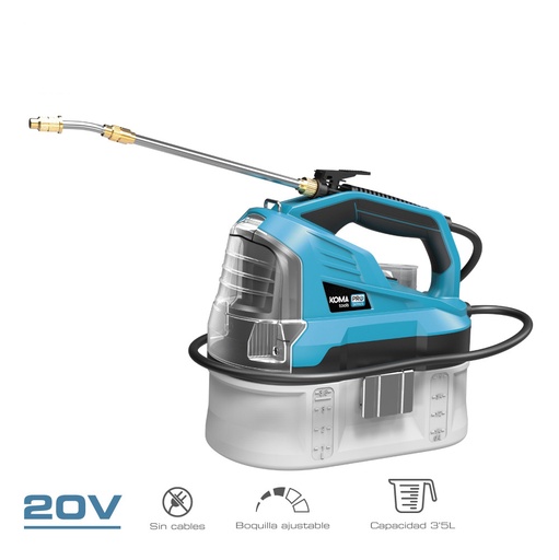 [000002101] PULVERIZADOR 20V (SIN BATERÍA NI CARGADOR) KOMA TOOLS EDM