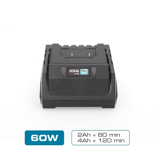 [000002104] CARGADOR BATERIA 60W KOMA TOOLS PRO SERIES BATTERY