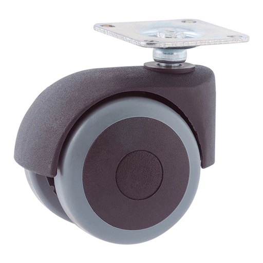 [000002130] RUEDA PLATINA Ø50mm (RUEDA) POLIURETANO TPU CR40990 AFO