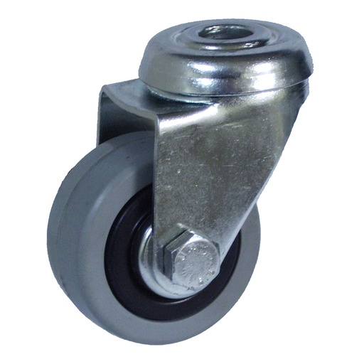[000002142] RUEDA PASADOR Ø40mm (RUEDA) GOMA GRIS CR07130 AFO
