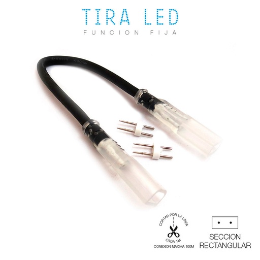 [000002208] EXTENSIÓN CABLE 1m PARA TIRA DE LED EDM