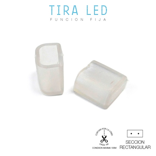 [000002211] PROTECTOR TAPON FINAL PARA TIRA DE LED EDM
