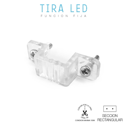 [000002212] SOPORTE SUJECION PARA TIRA DE LED EDM