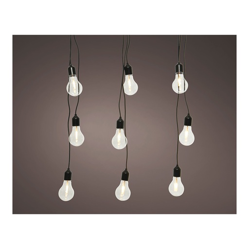 [000002299] GUIRNALDA BOMBILLAS PARA EXTERIOR FORMA STANDARD IP44 3m 12 LEDS