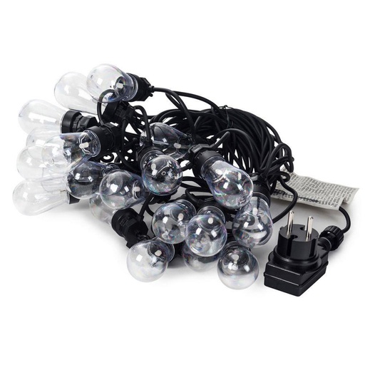 [000002331] GUIRNALDA 20 LEDS USO INTERIOR/EXTERIOR IP44 LUZ CÁLIDA TIPO VINTAGE 12,5m