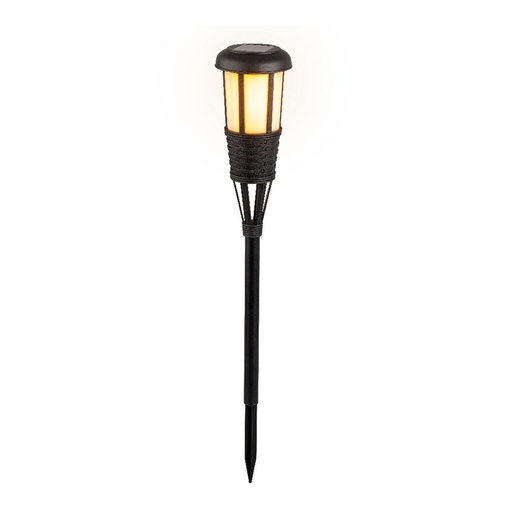 [000002359] ESTACA SOLAR EFECTO MIMBRE COLOR NEGRO