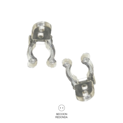 [000002451] CLIP PARA TUBO FLEXILUX/FLEXILED  2  Y 3 VIAS EDM