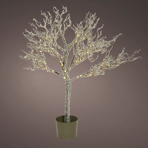[000002485] ARBOL LED MODELO RUSTICO CON MACETA IP44 100cm