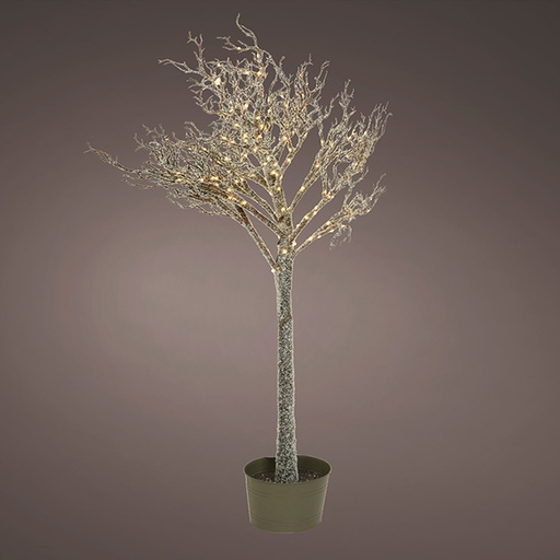 [000002486] ARBOL LED MODELO RUSTICO CON MACETA IP44 150cm